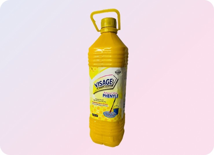 Visage phenyl cleaning product with a spray bottle.