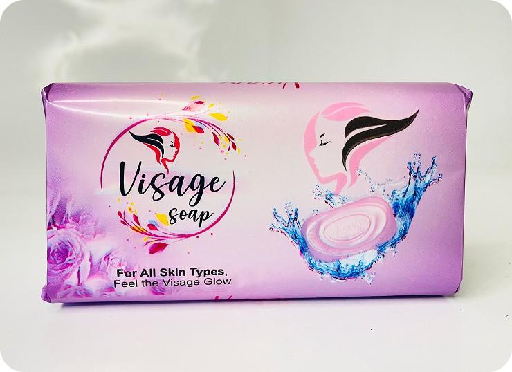 Lavender soap bar, calming Visage Purple Soap.